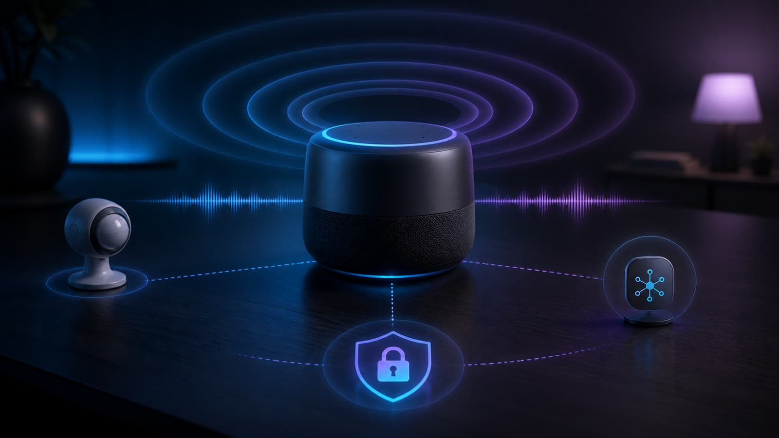 Embedded Voice Assistant System project visual