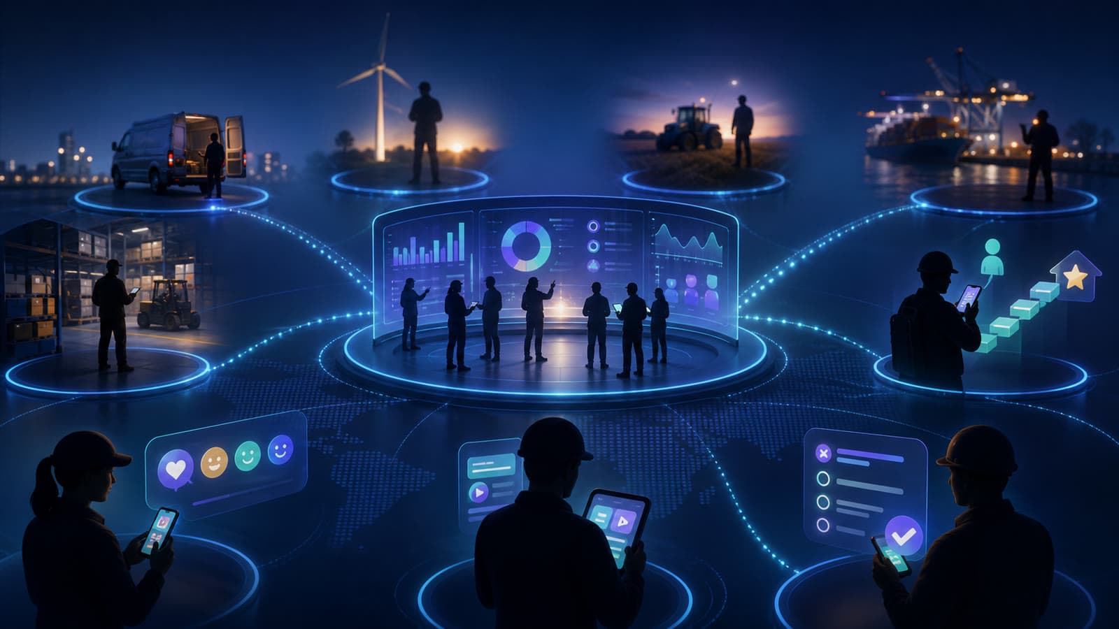 Frontline Workforce Engagement Platform project visual