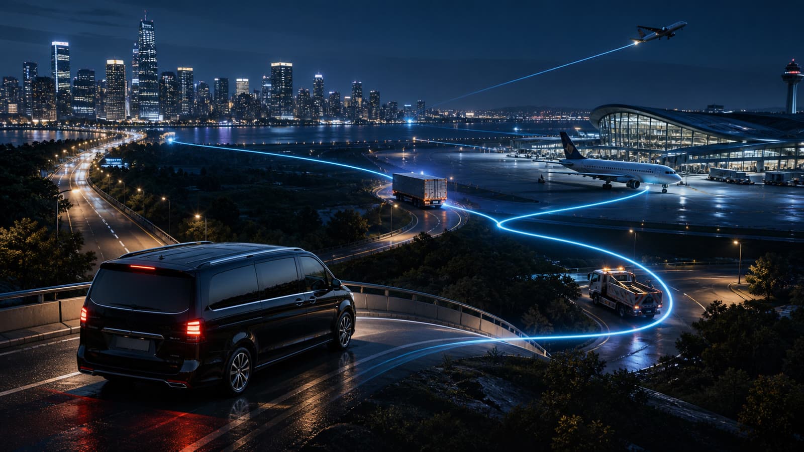Transport & Mobility Services App project visual